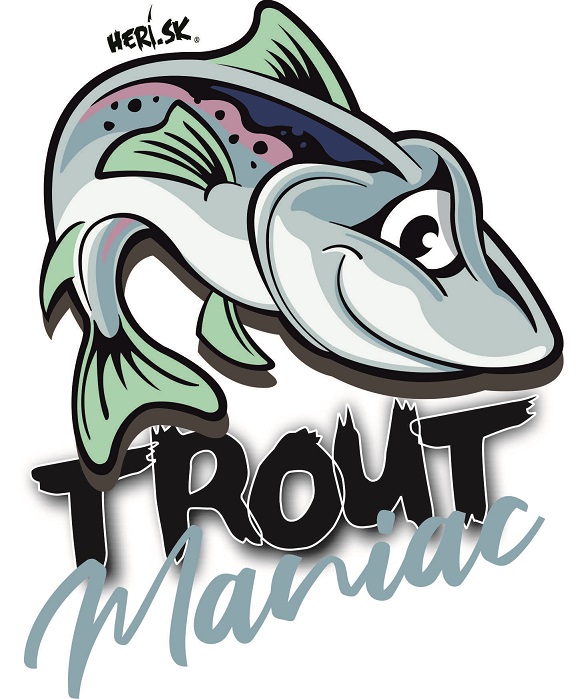 NÁLEPKA MANIAC TROUT